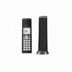Téléphone Sans Fil Panasonic KX-TGK210 DECT Blanc Noir