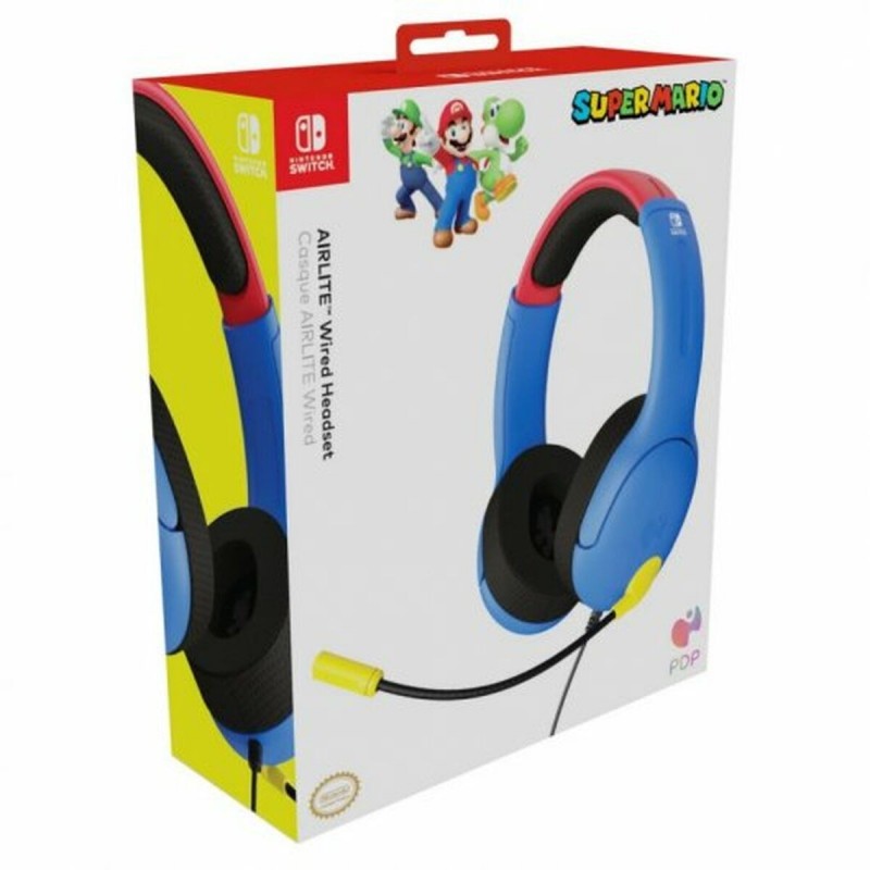 Image secondaire de PDP LVL40 Casque Avec fil Arceau Jouer Bleu, Rouge