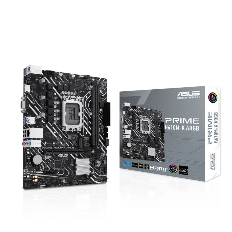 Asus PRIME H610M-K ARGB Intel H610 LGA 1700 micro ATX