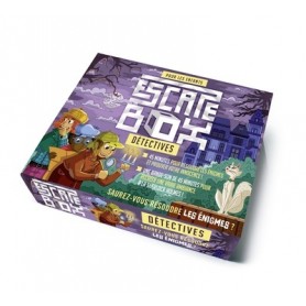 Escape Box Détectives - Escape game enfant de 2 à5 joueurs - De 8 à 12 ans