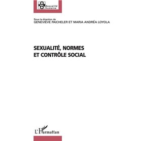 Sexualité, normes et contrôle social