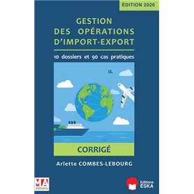 Gestion des opérations d'import-export - Corrigé