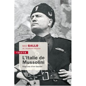 L'Italie de Mussolini