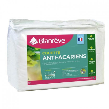 BLANREVE Couette tres chaude Percale - 420g/m² - 200x200 112,99 €