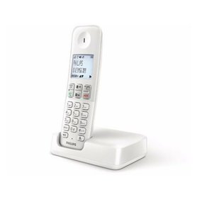 Téléphone Sans Fil Philips D2501W/34 1,8" 500 mAh GAP Blanc