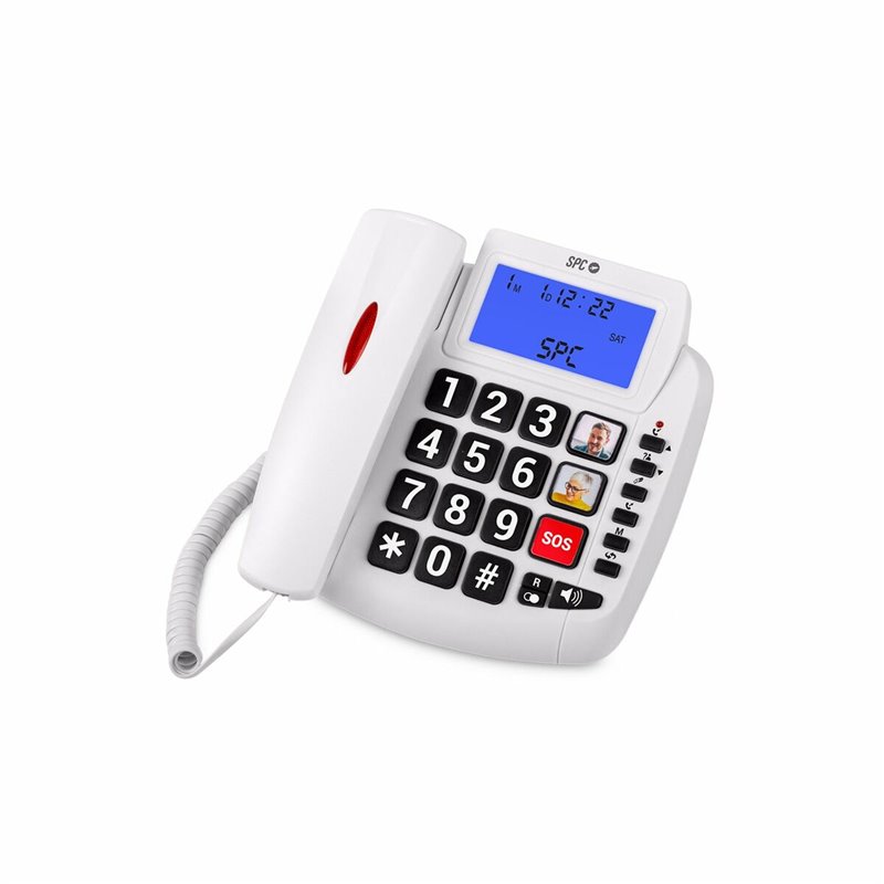 Téléphone fixe SPC Internet 3296B Blanc