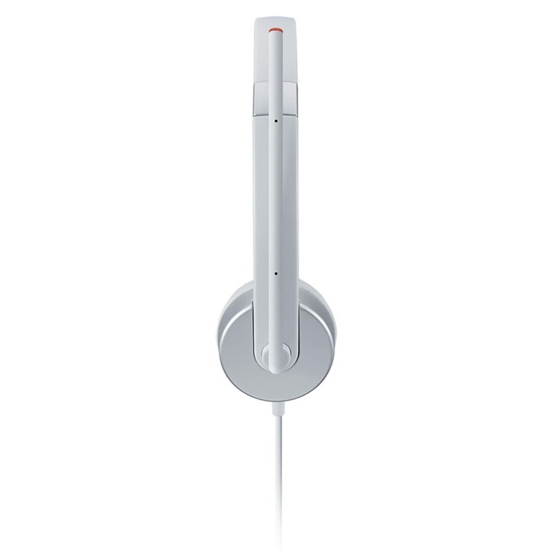 Image secondaire de Lenovo 100 Stereo Analogue Headset Casque Bureau/Centre d'appels Argent