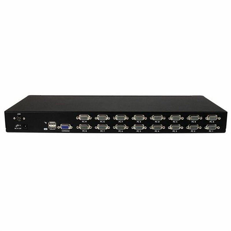 Image secondaire de Startech.com Kit de commutateur KVM USB à montage sur rack 1U 16 ports avec affichage à l'écran et câbles