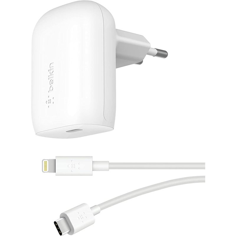 Image secondaire de Belkin WCA005vf1MWH-B5 Ordinateur portable, Smartphone, Tablette Blanc Secteur Charge rapide Intérieure