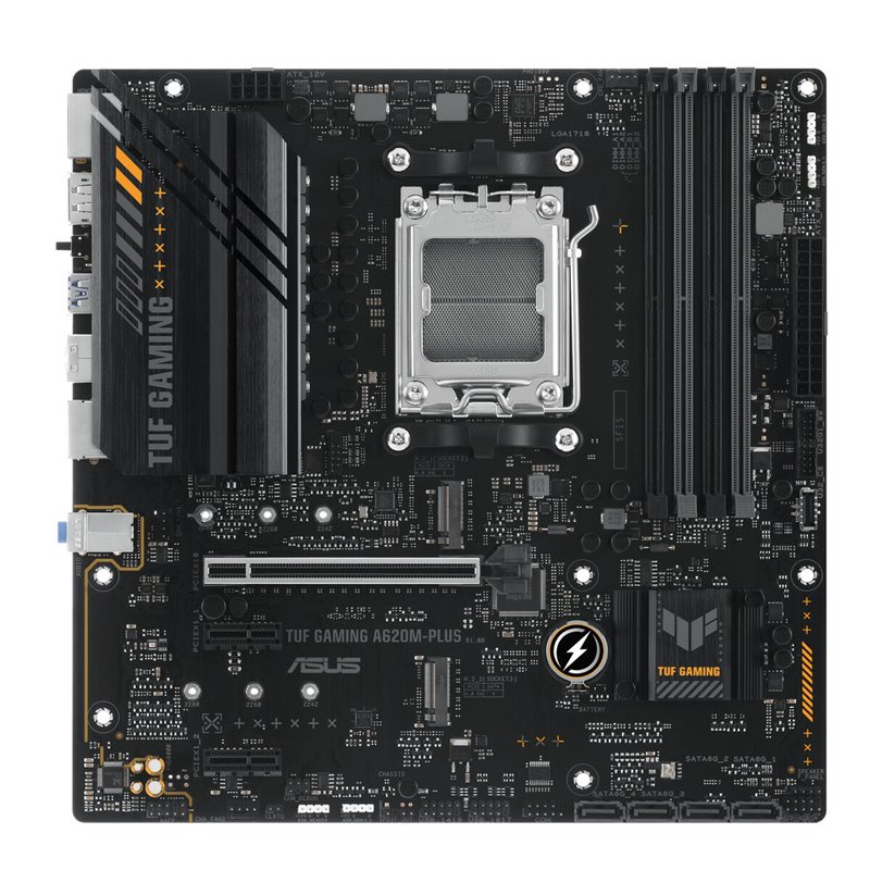 Asus TUF Gaming A620M-PLUS AMD A620 Emplacement AM5 micro ATX