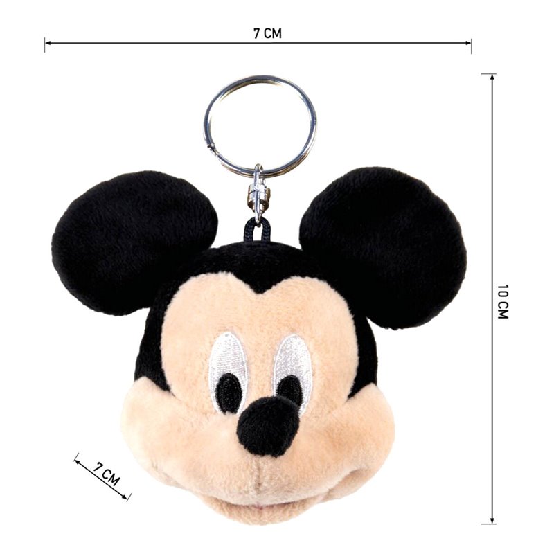 Image secondaire de Porte-Clés Peluche Mickey Mouse Noir