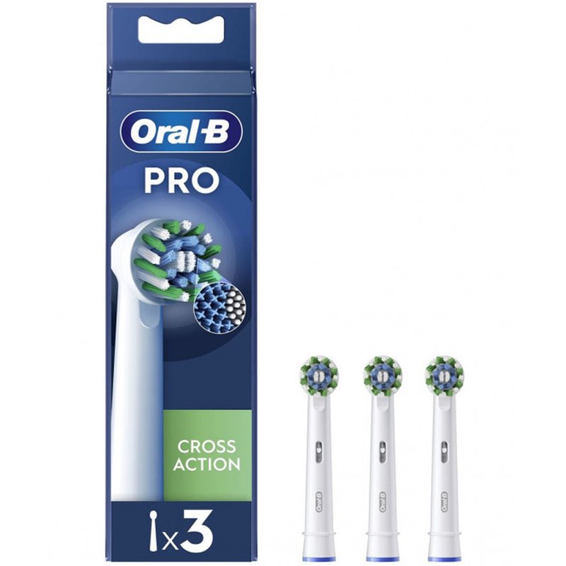 Oral-B BRAEB50_3FFS tête de brosses 3 pièce(s) Noir