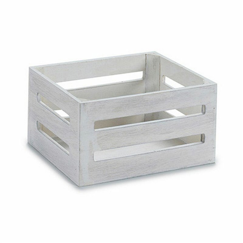 Image secondaire de Boîte Décorative Blanc Bois 16 x 8 x 11 cm (60 Unités)