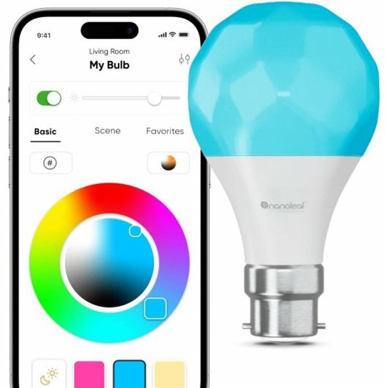 Image secondaire de Lampe LED Nanoleaf ESSENTIALS BULB A60 B2 F 9 W