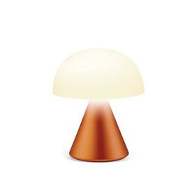 Lampe de bureau Lexon Mina Batterie rechargeable LED Orange ABS