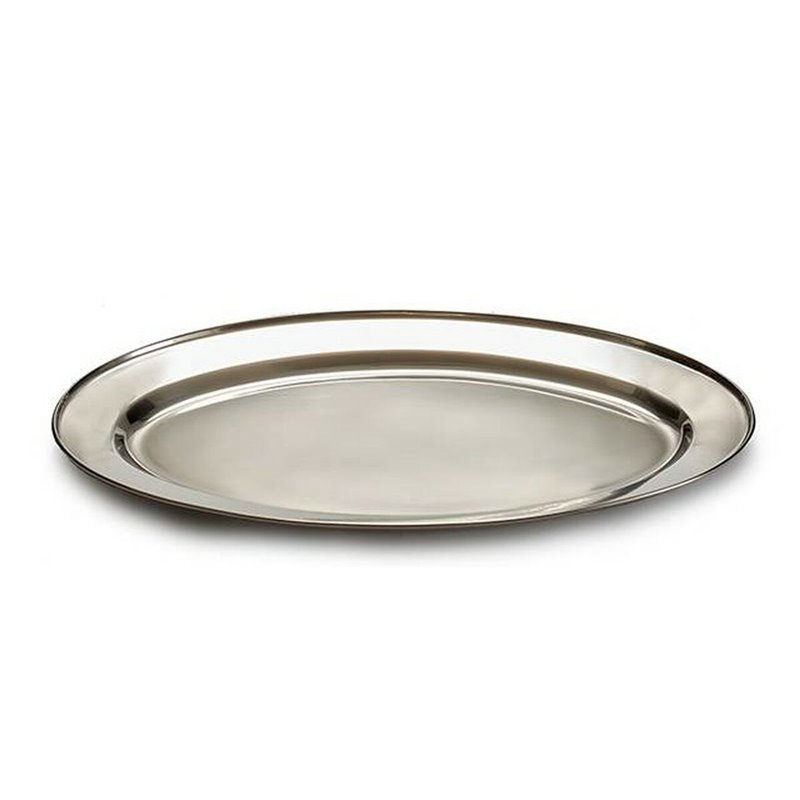 Image secondaire de Plateau Argenté Acier inoxydable 40 x 2,5 x 26,5 cm (24 Unités)
