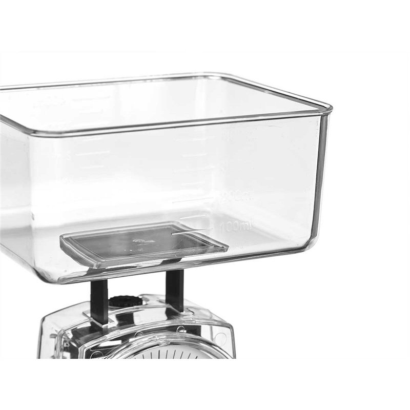 Image secondaire de Balance de cuisine 1 kg Transparent 400 ml 11,5 x 6 x 8,7 cm (12 Unités)