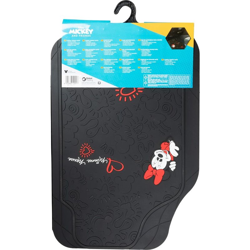 Image secondaire de Set de tapis de voitures Minnie Mouse CZ10901 Noir