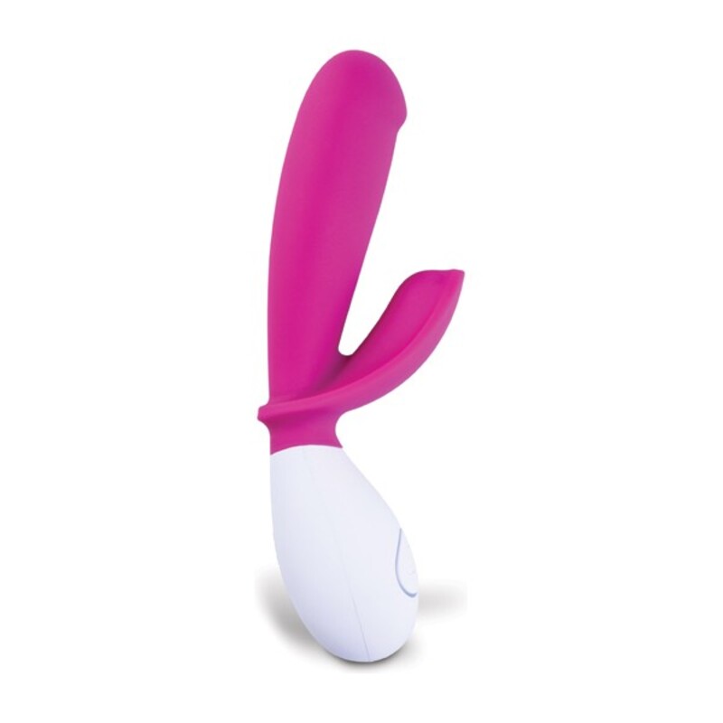 Vibration de stimulation double Lovelife by OhMiBod AT015 Blanc/Rose