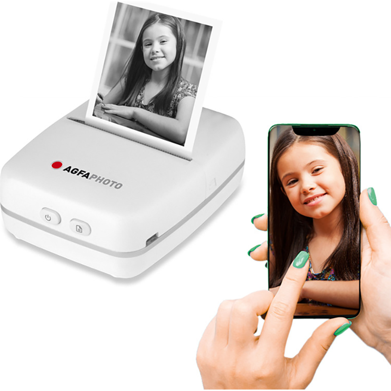 Image secondaire de Appareil photo Mini Printer Bluetooth Realipix Pocket Blanc Kodak