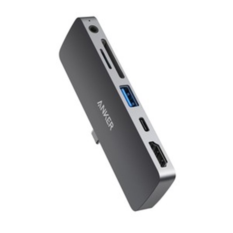 Anker A83620A1 station d'accueil USB 3.2 Gen 1 (3.1 Gen 1) Type-C Gris