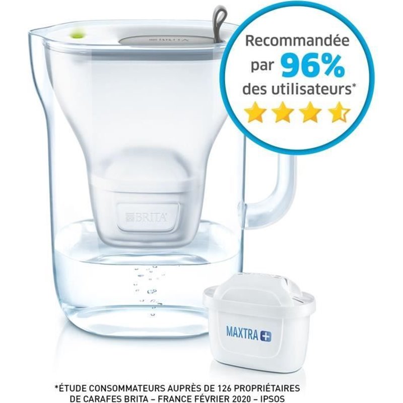 Image secondaire de Carafe Filtrante Brita Gris Plastique 2,4 L