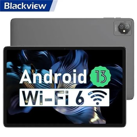 Blackview Tab 70 WiFi Tablette Tactile 10.1 pouces Android 13 2.4G+5G WiFi  6, RAM 6 Go ROM 64 Go-SD 1 To 6580mAh - Gris