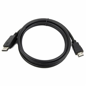 Adaptateur DisplayPort vers HDMI GEMBIRD CC-DP-HDMI-3M 3 m Noir
