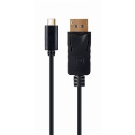 Adaptateur USB C vers DisplayPort GEMBIRD A-CM-DPM-01 Noir