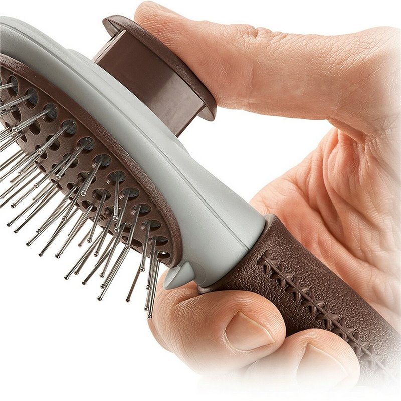 Image secondaire de Brosse Démêlante Hunter Auto-nettoyant