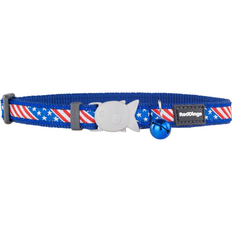 Image secondaire de Collier pour Chien Red Dingo STYLE US FLAG 41-63 cm