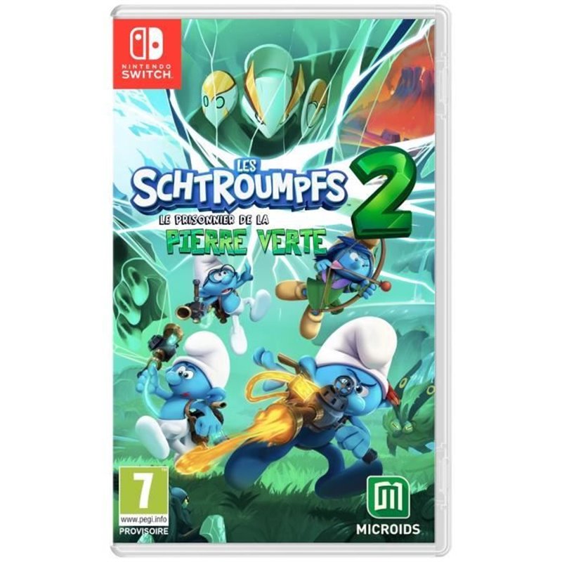 Jeu vidéo pour Switch Microids The Smurfs 2 - The Prisoner of the Green Stone (FR)