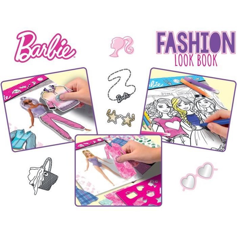 Image secondaire de Livre Lisciani Giochi Fashion Look Book Barbie