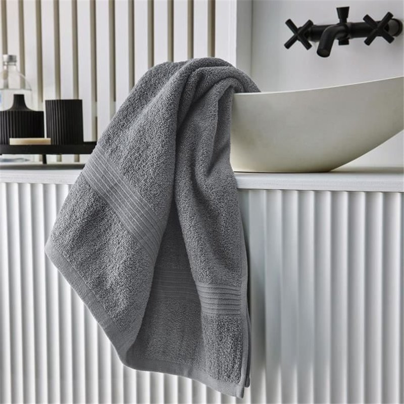 Image secondaire de Serviette de toilette TODAY Essential Gris acier 70 x 130 cm