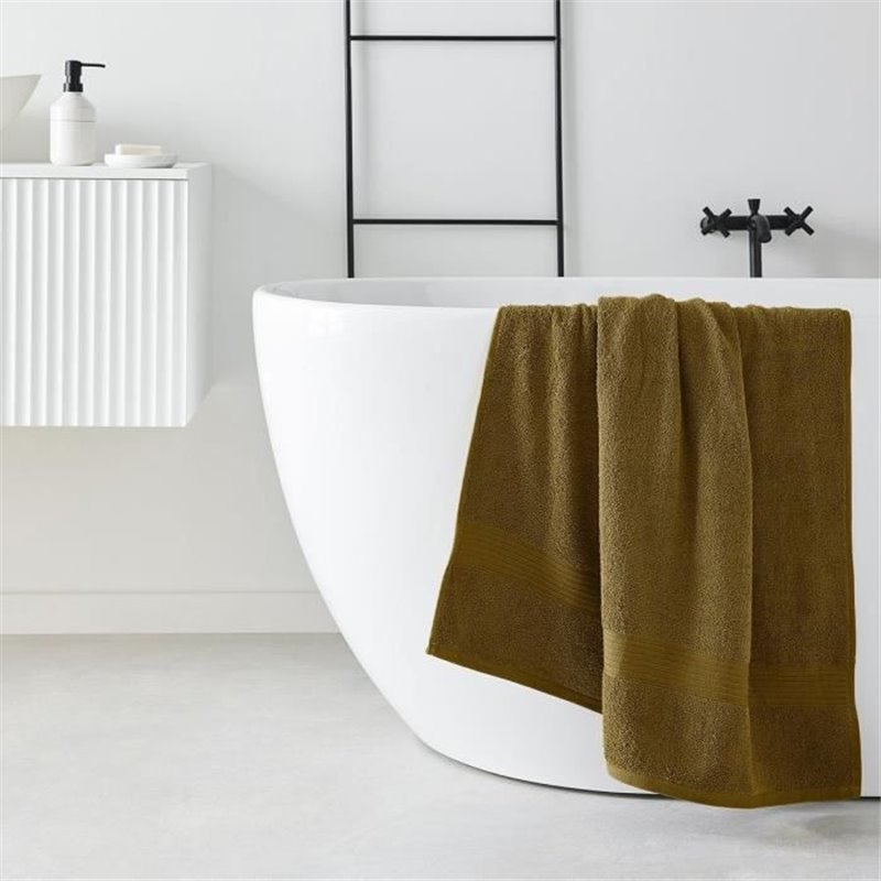 Image secondaire de Serviette de toilette TODAY Essential Bronze 90 x 150 cm