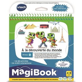 VTECH - Livre Interactif Magibook - A la Découverte du Monde