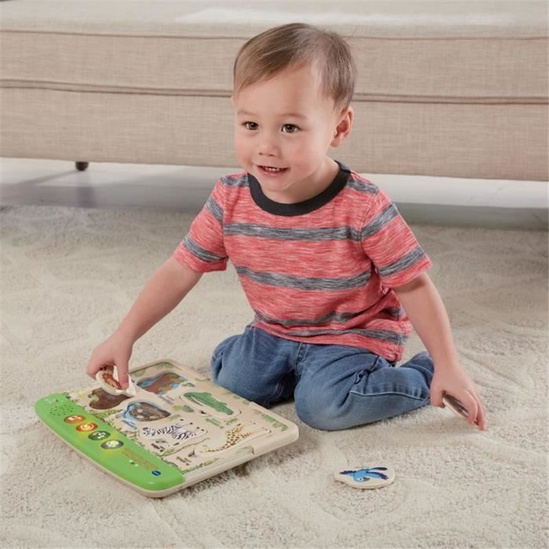 Image secondaire de Vtech MON PREMIER PUZZLE INTERACTIF DES ANIMAUX (JOUET BOIS FSC®)