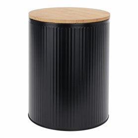 Boîte Noir Bambou 14 x 14 x 18 cm 1,7 L