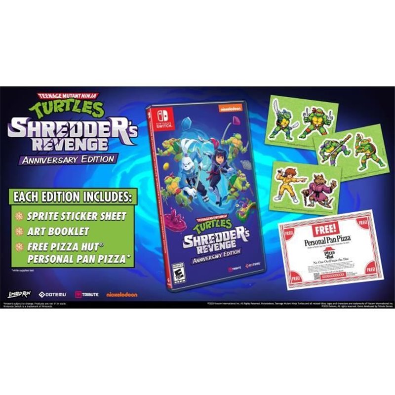 Image secondaire de Jeu vidéo pour Switch Just For Games TMNT: Shredder's Revenge - Anniversary Edition