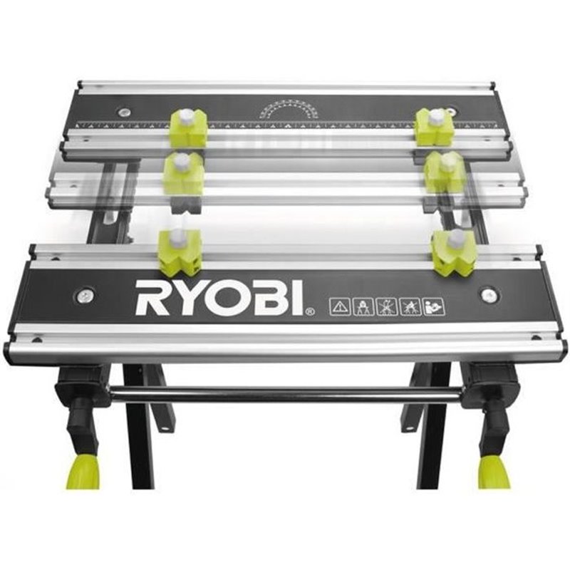 Table de travail Ryobi RWB03 Pliable Réglable Orientable