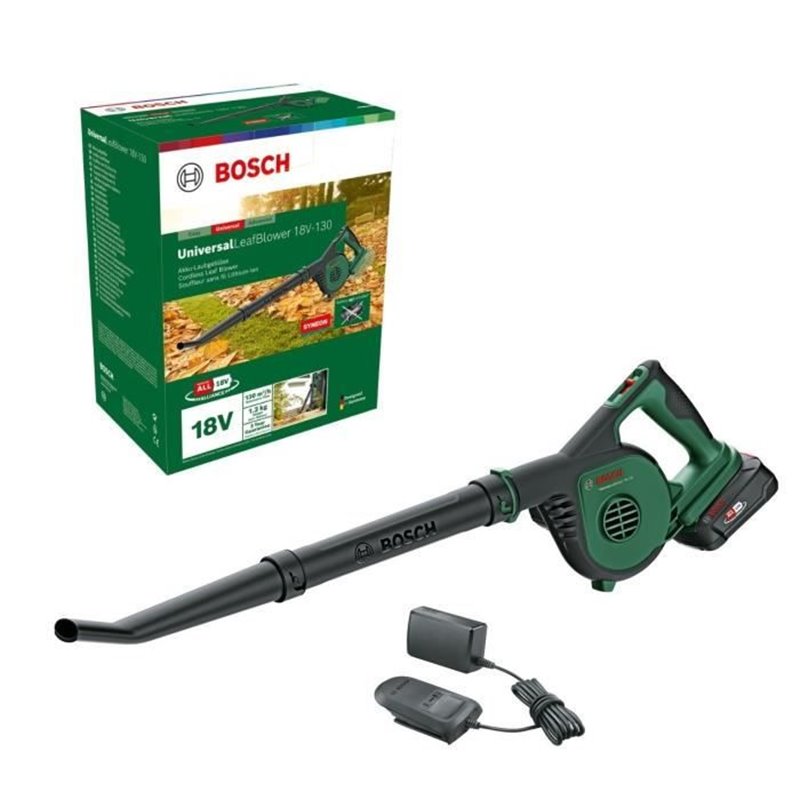 Bosch LeafBlower souffleur de feuilles sans fil Vert Lithium-Ion (Li-Ion)