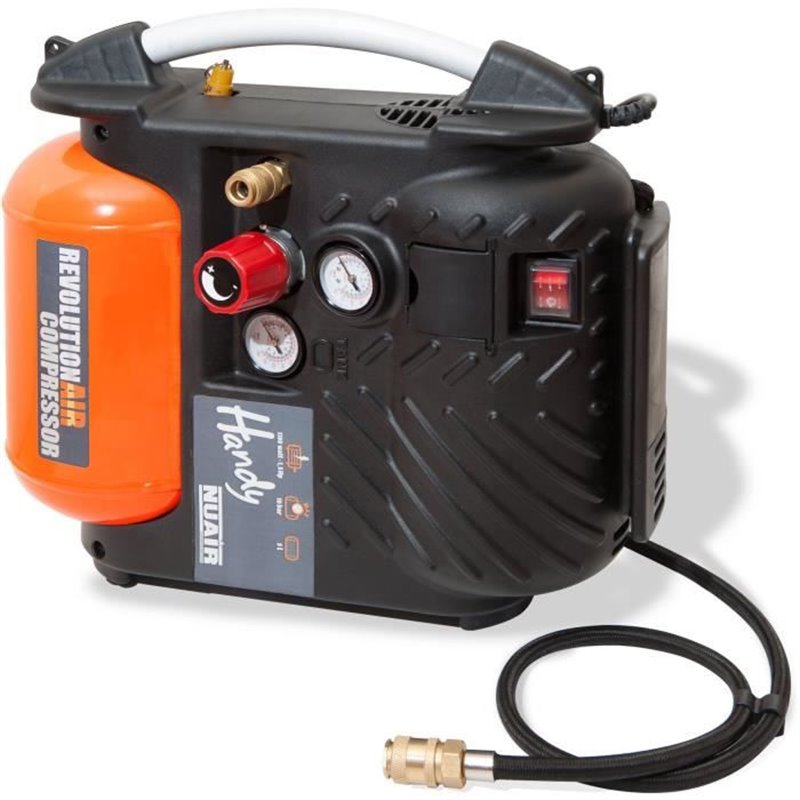 Compresseur d'air REVOLUTION'AIR Handy Comp 1,5 cv 5 L Orange