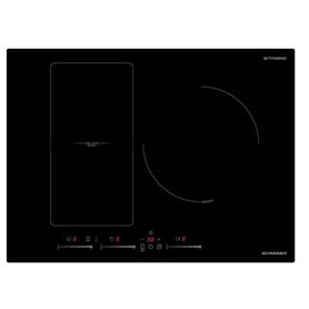 SCHNEIDER - SCTI7031N51 - Plaque de cuisson induction - 3 zones dont 1
