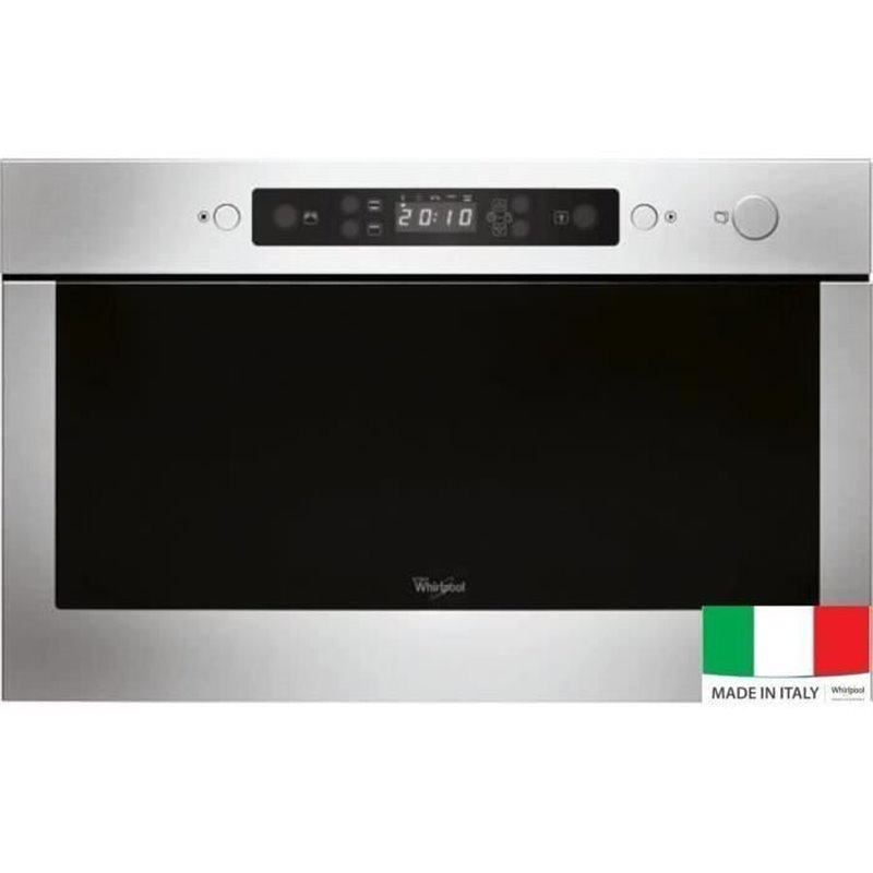 Image secondaire de Whirlpool AMW 423/IX micro-onde Intégré 22 L 750 W Noir, Acier inoxydable