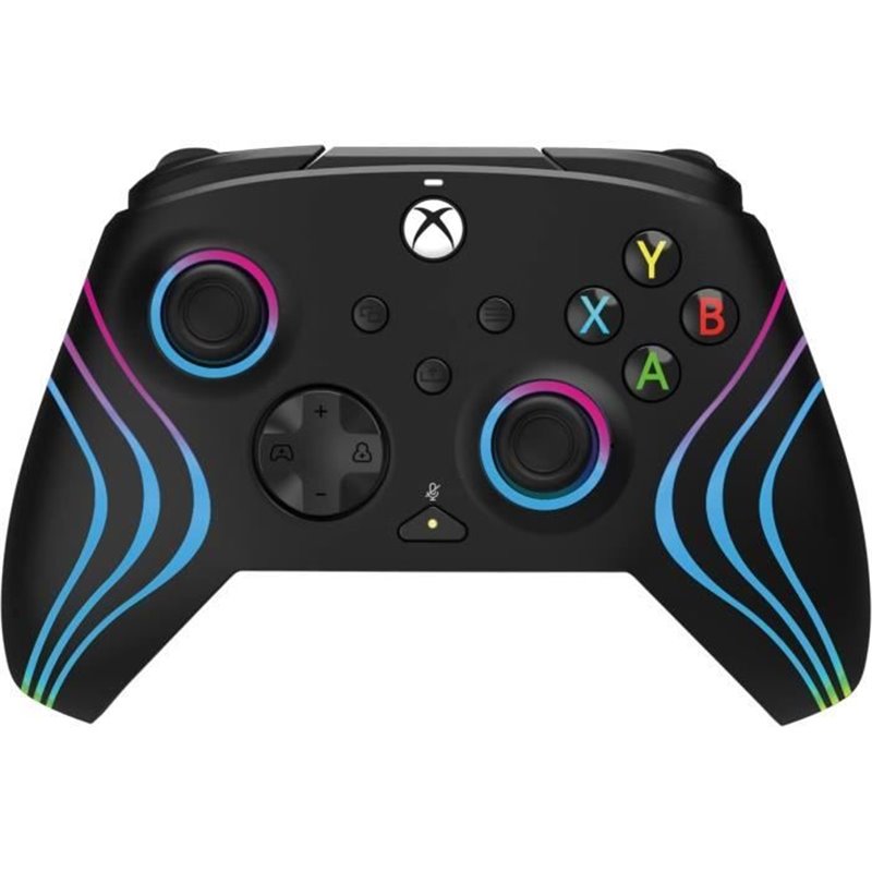 PDP Afterglow Wave Noir USB Manette de jeu PC, Xbox One, Xbox Series S, Xbox Series X