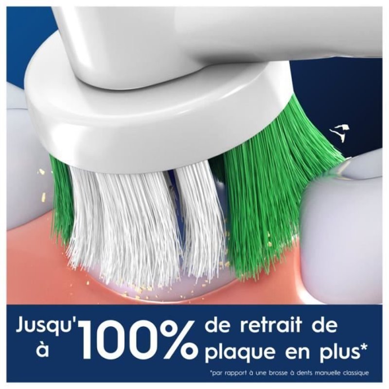 Image secondaire de Oral-B Precision Clean Pro 3 pièce(s) Blanc