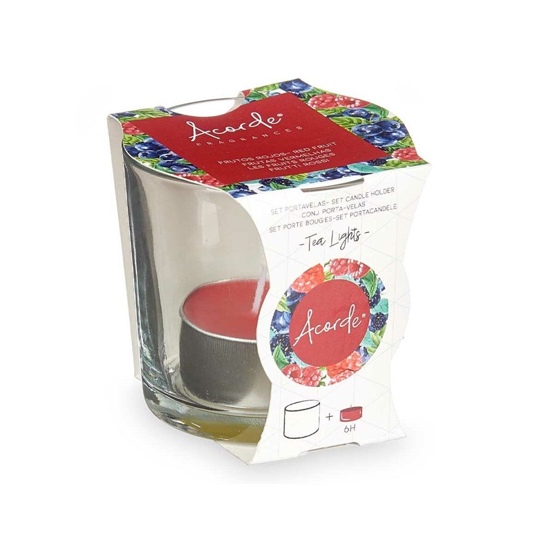 Image secondaire de Bougie Parfumée Tealight Fruits rouges (12 Unités)