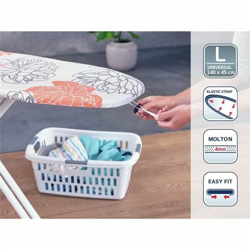 Image secondaire de Housse pour Table à Repasser Leifheit Cotton Comfort 71602 L 140 x 45 cm