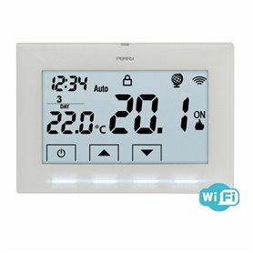 Chronothermostat pour Air Conditionné Perry 1tx cr029 Wi-Fi Blanc