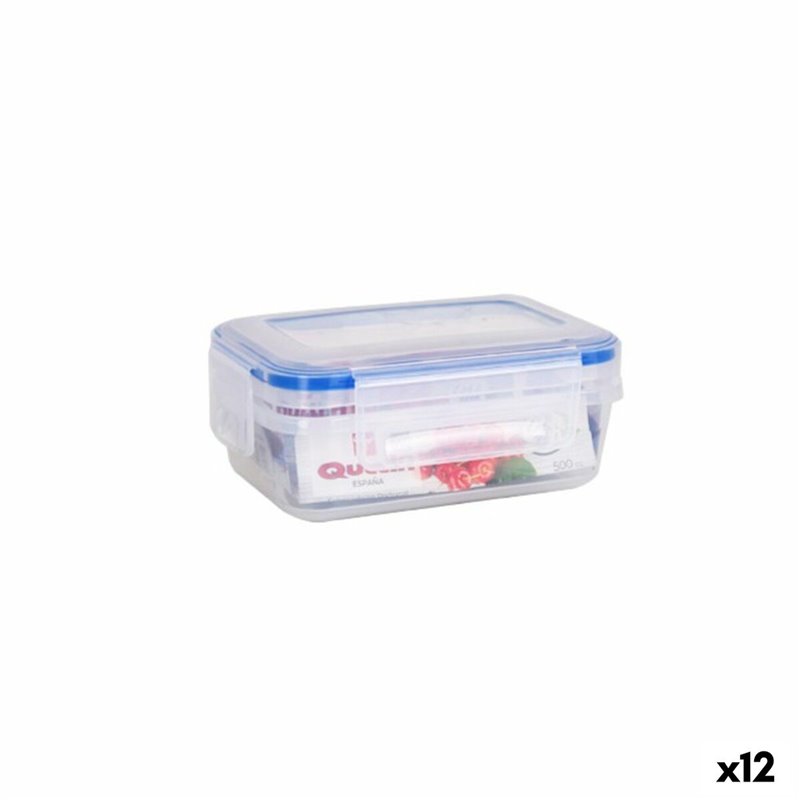 Boîte à lunch hermétique Quttin 500 ml Rectangulaire 15 x 10 x 6 cm (1